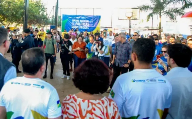 ROCHA PRESTIGIADO NA ZONA LESTE - Encerramento da Semana de Políticas Públicas Sobre Drogas reúne autoridades e população em Porto Velho
