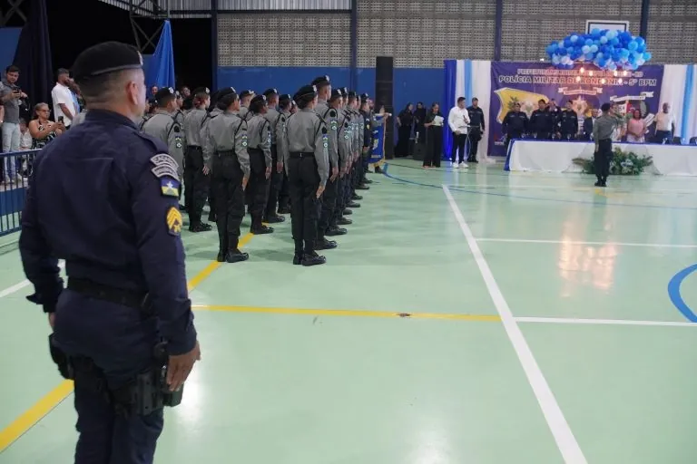 ORGULHO E PATRIOTISMO - FORMATURA DA 6ª TURMA DA POLÍCIA MILITAR MIRIM É REALIZADA EM ITAPUÃ DO OESTE